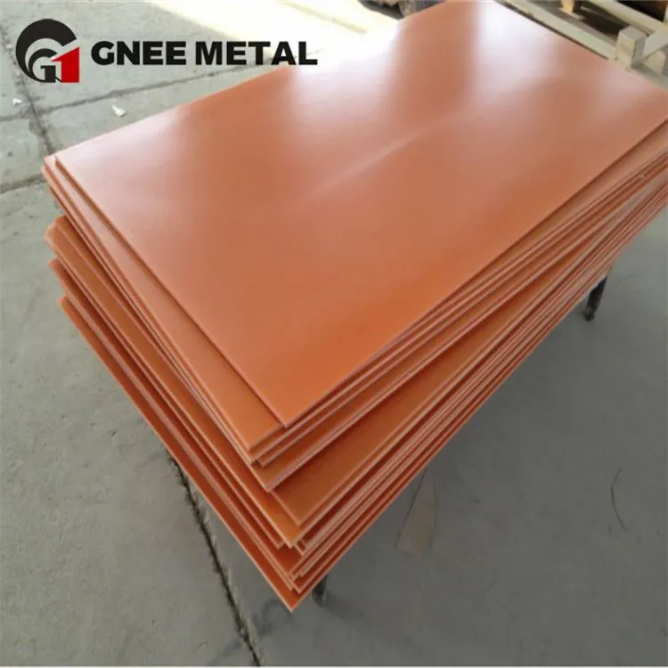 Плоски C86200 медни листове